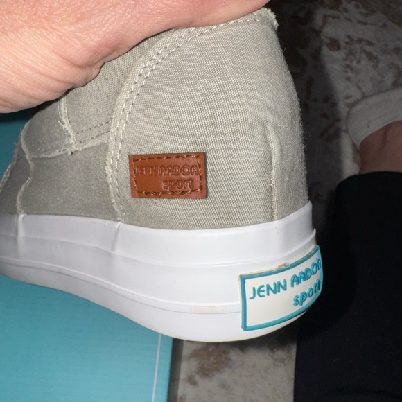 Jenn Ardor Women's Sneakers in Light Olive Green - Picture 6 of 9